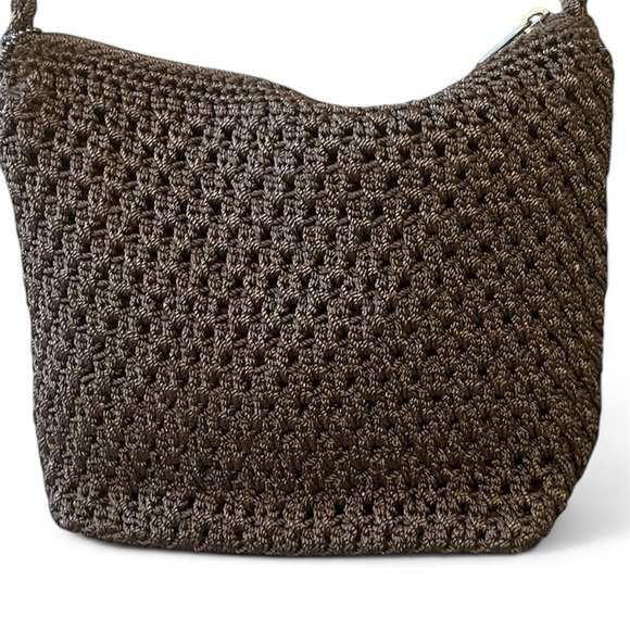 The Sak Espresso Woven Crossbody Bag NWOT. Daily, neutral bag, versatile. - Picture 5 of 5